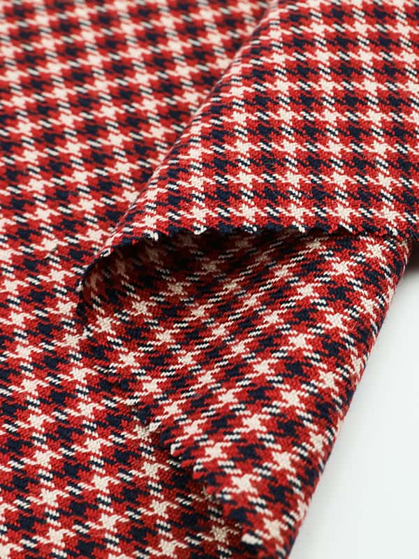 HM6923-1 Woven Yarn Dyed Check TR Pattern Fabric