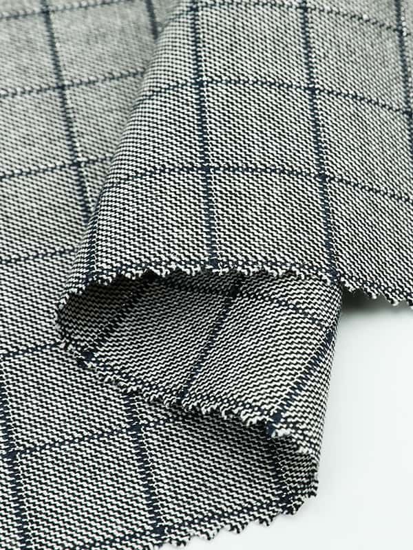 HM7430 Woven Stretch Man's TR Pattern Suits Fabric