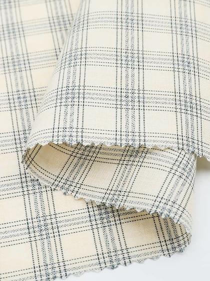 HM7631 Woven Polyester Spandex Dress Gingham TR Pattern Fabrics